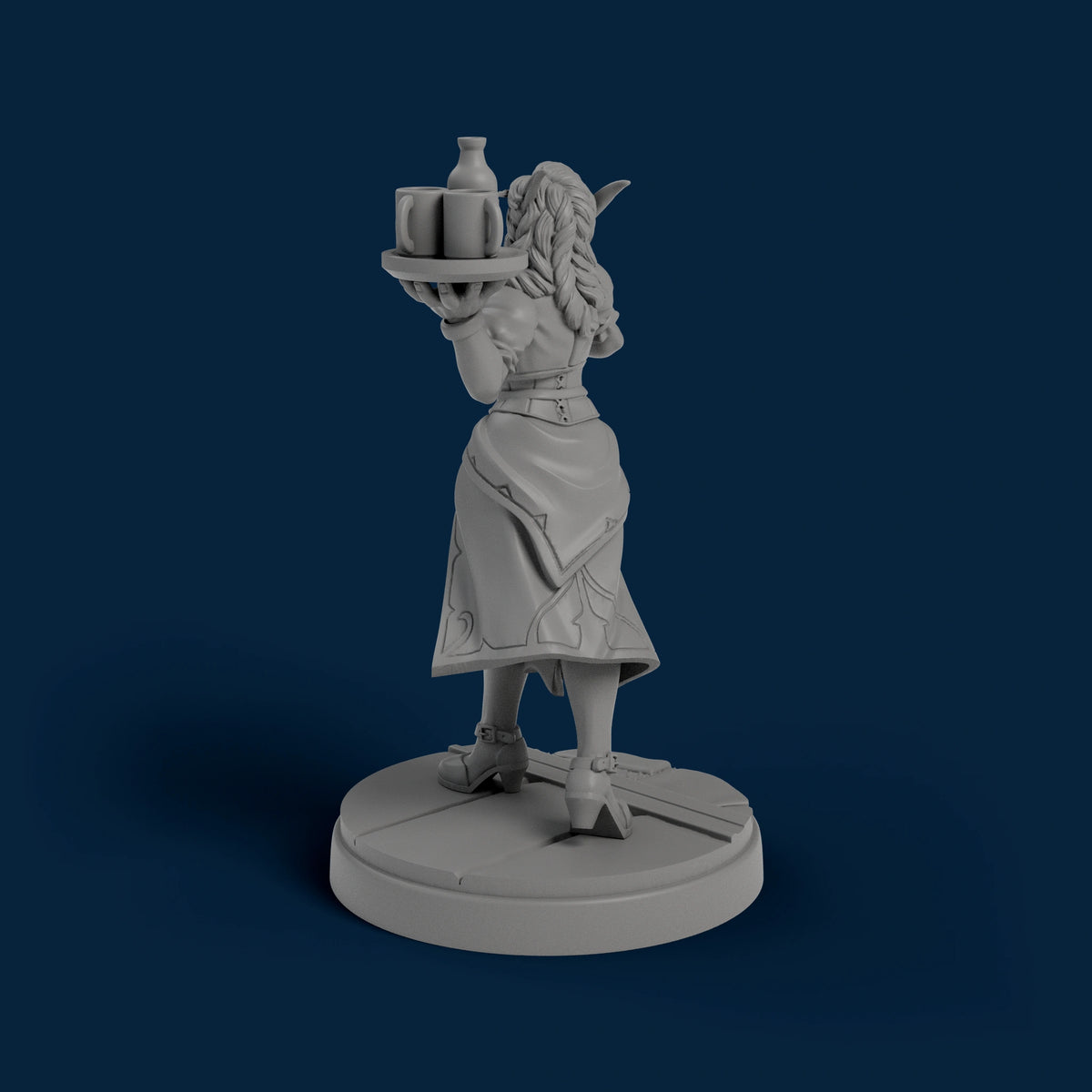 Elven Worker Miniature