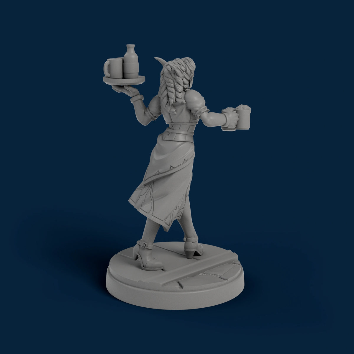 Elven Worker Miniature