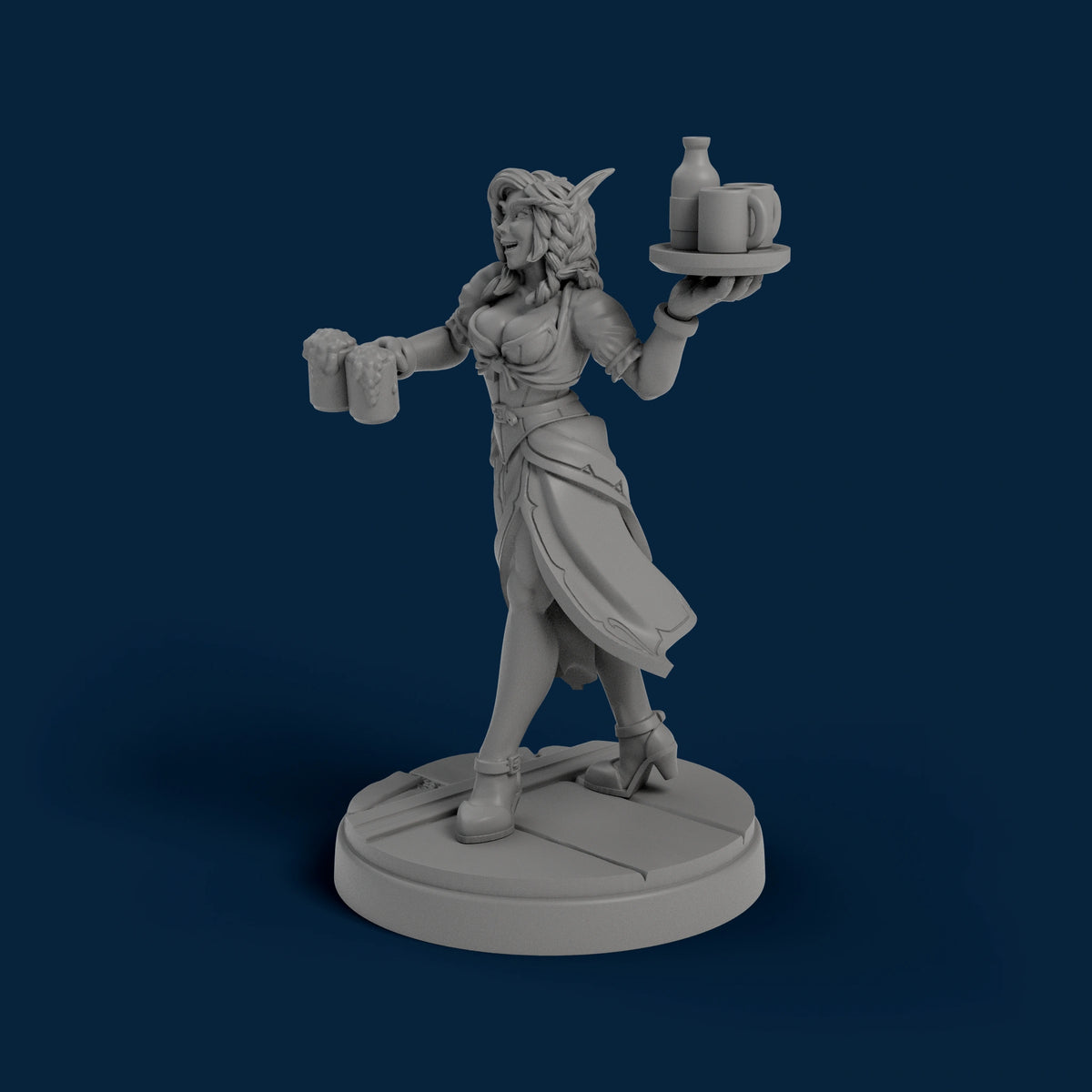Elven Worker Miniature