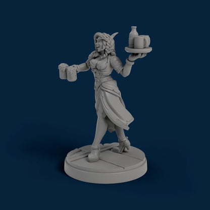 Elven Worker Miniature
