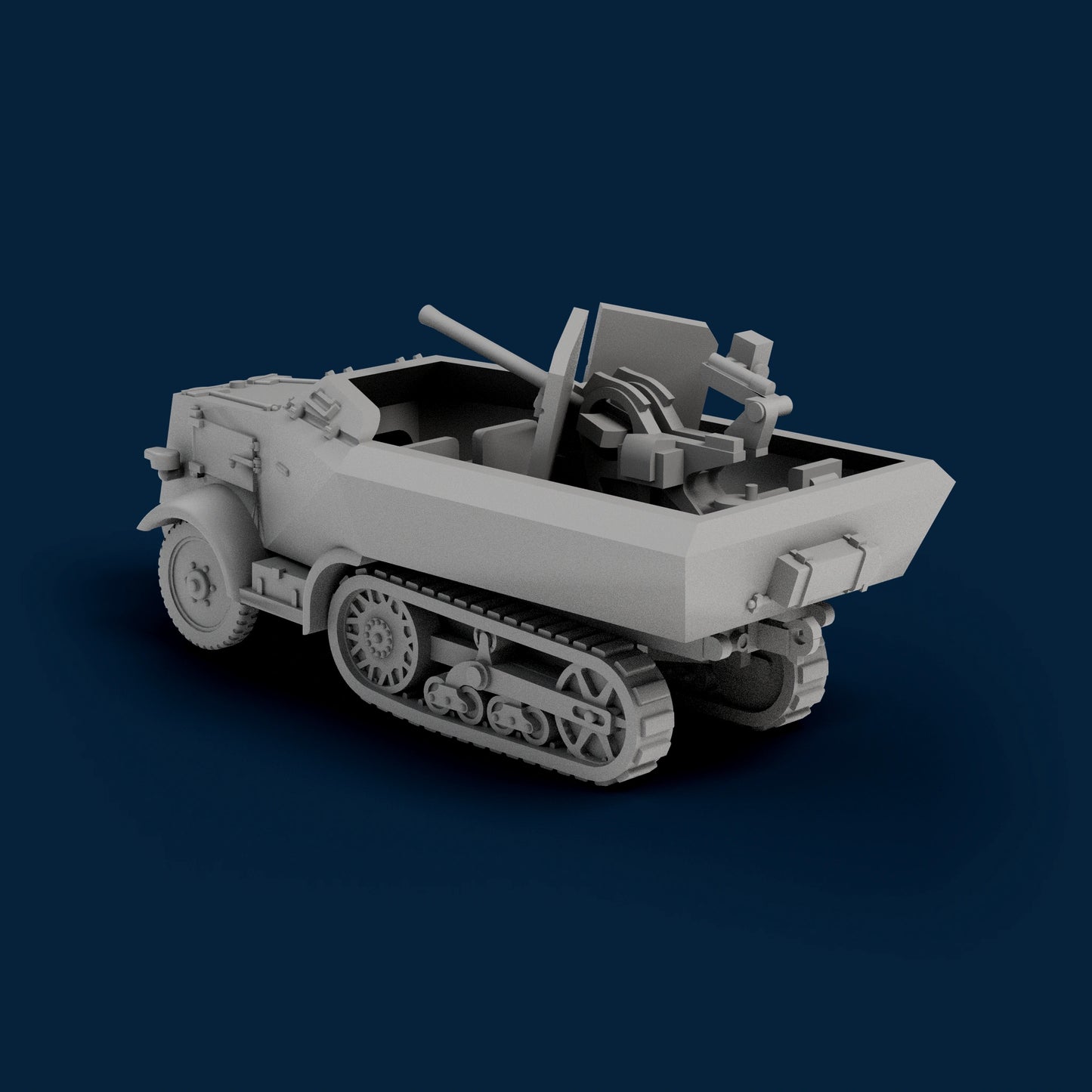Flak 38 Selbstfahrlafette auf leSPW U304(f) Miniature