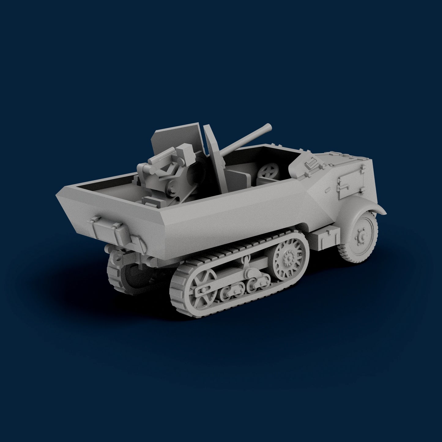 Flak 38 Selbstfahrlafette auf leSPW U304(f) Miniature