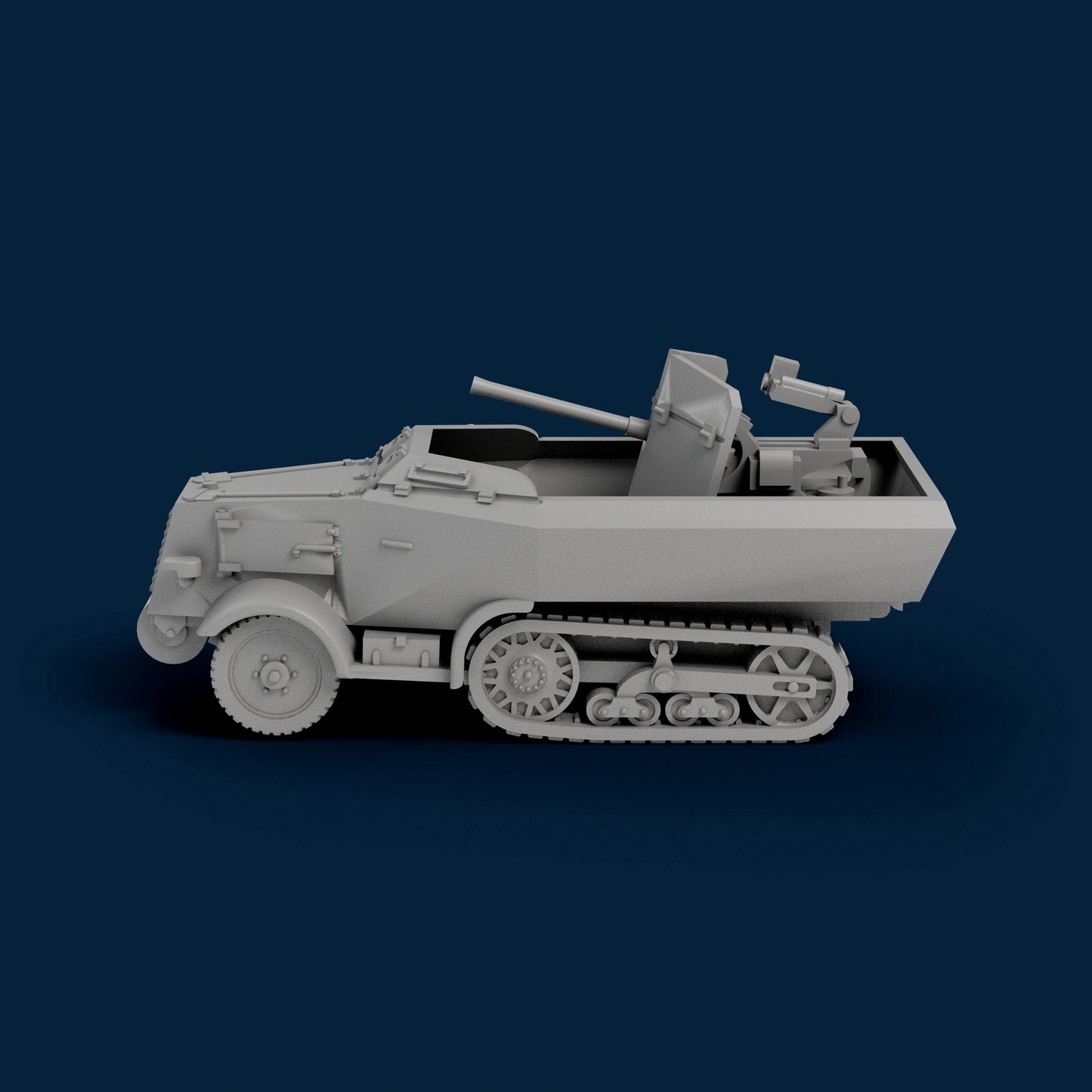Flak 38 Selbstfahrlafette auf leSPW U304(f) Miniature