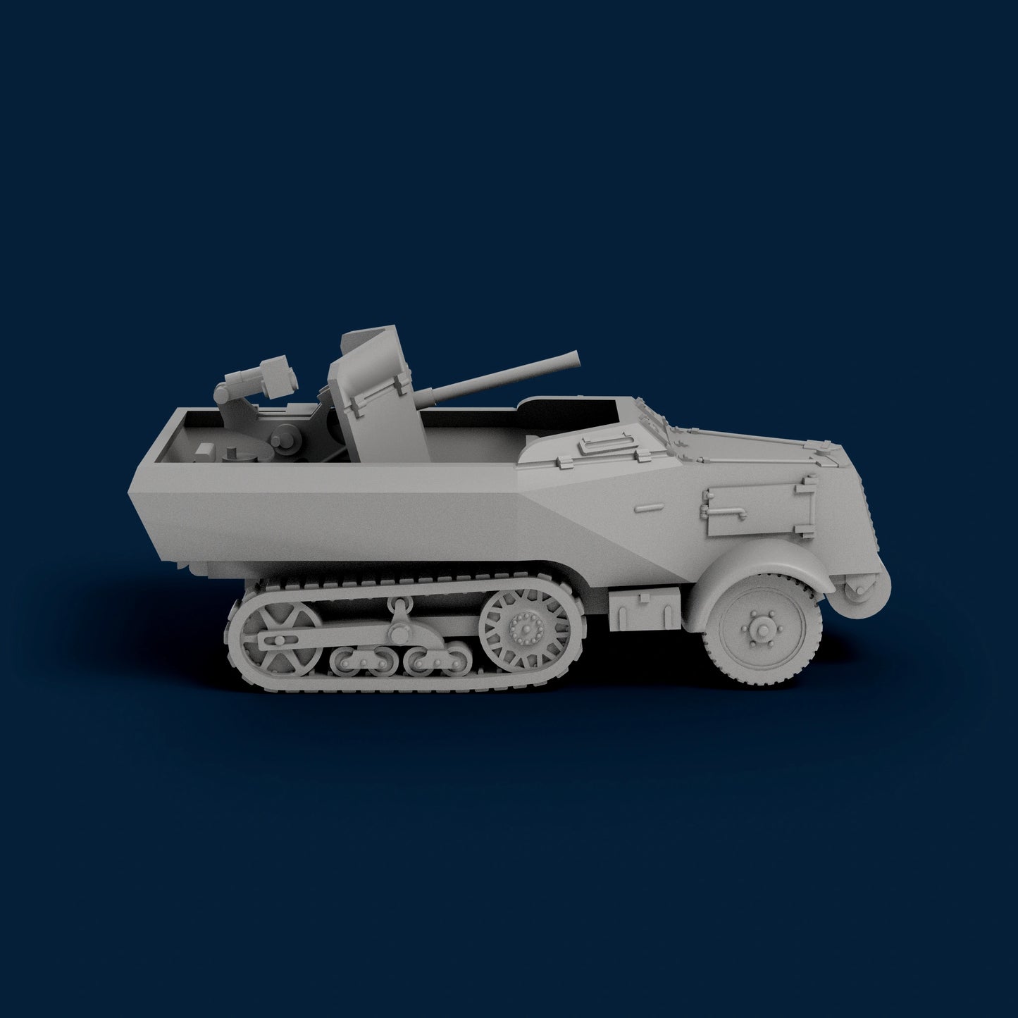 Flak 38 Selbstfahrlafette auf leSPW U304(f) Miniature