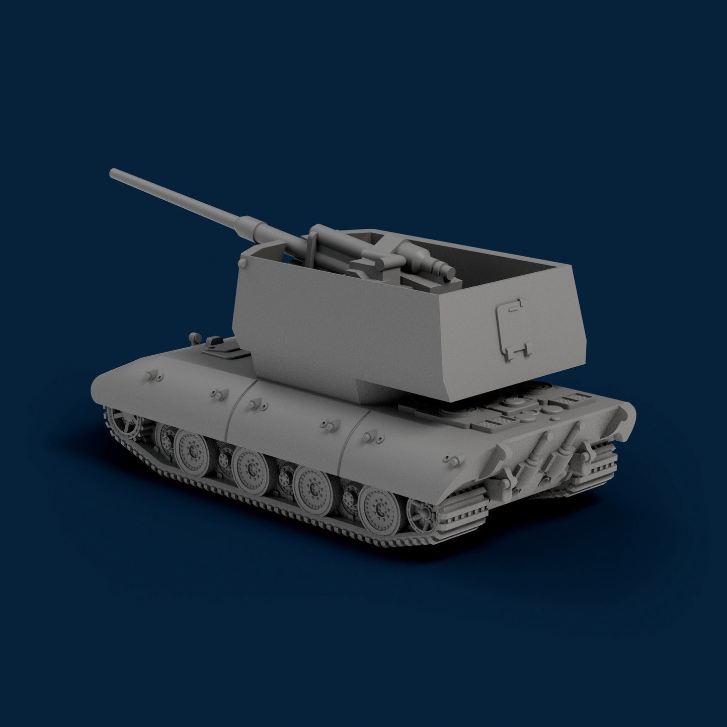 Flakpanzer E-100 12.8cm Miniature