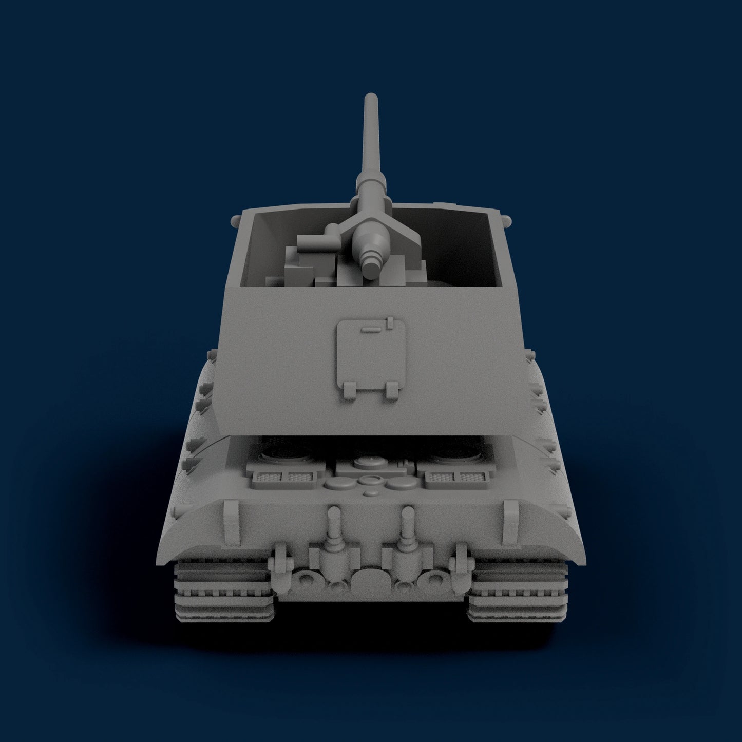 Flakpanzer E-100 12.8cm Miniature