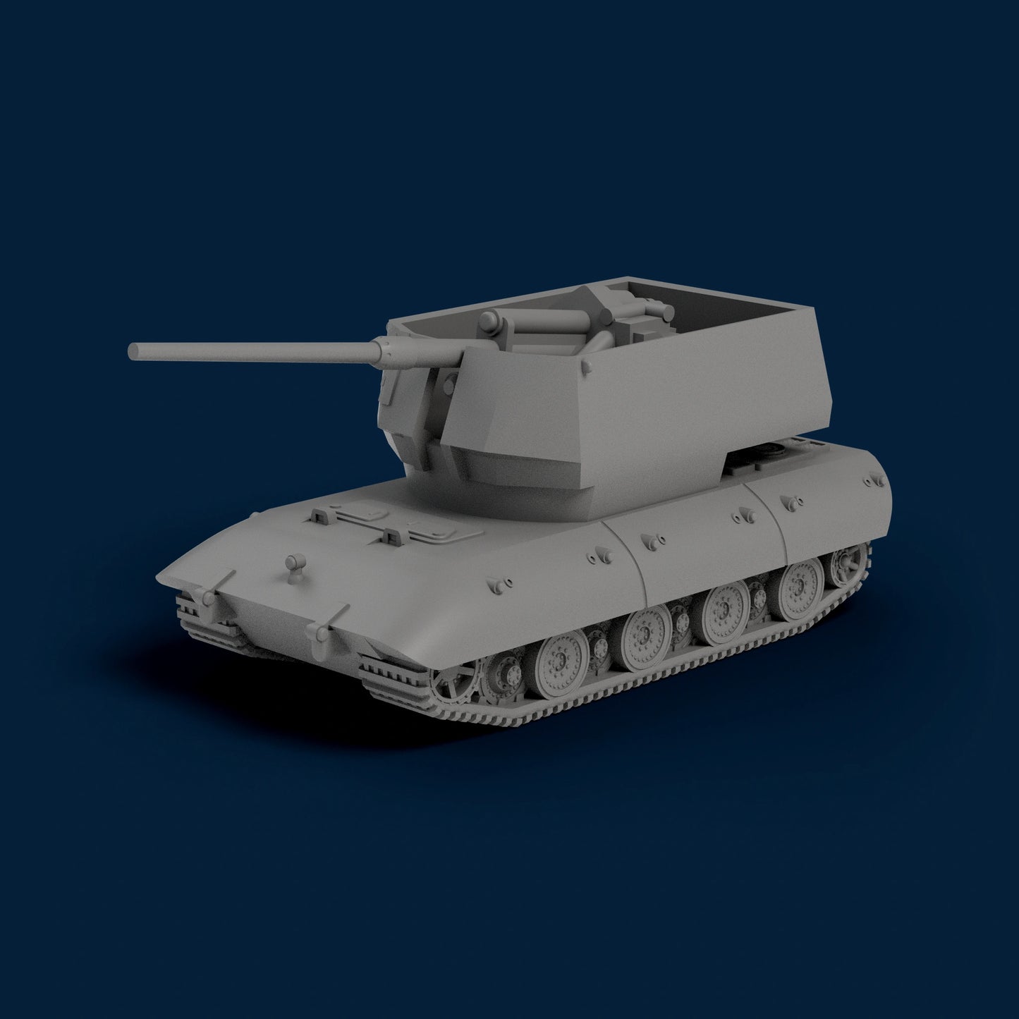 Flakpanzer E-100 12.8cm Miniature