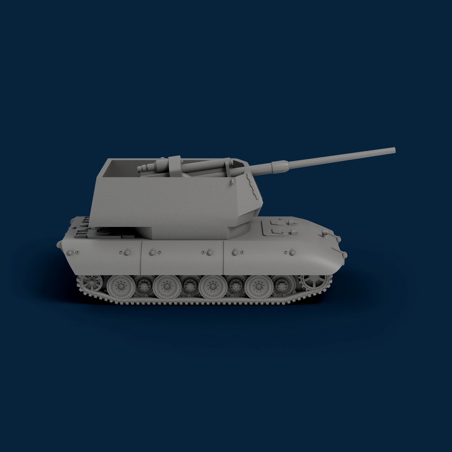 Flakpanzer E-100 12.8cm Miniature