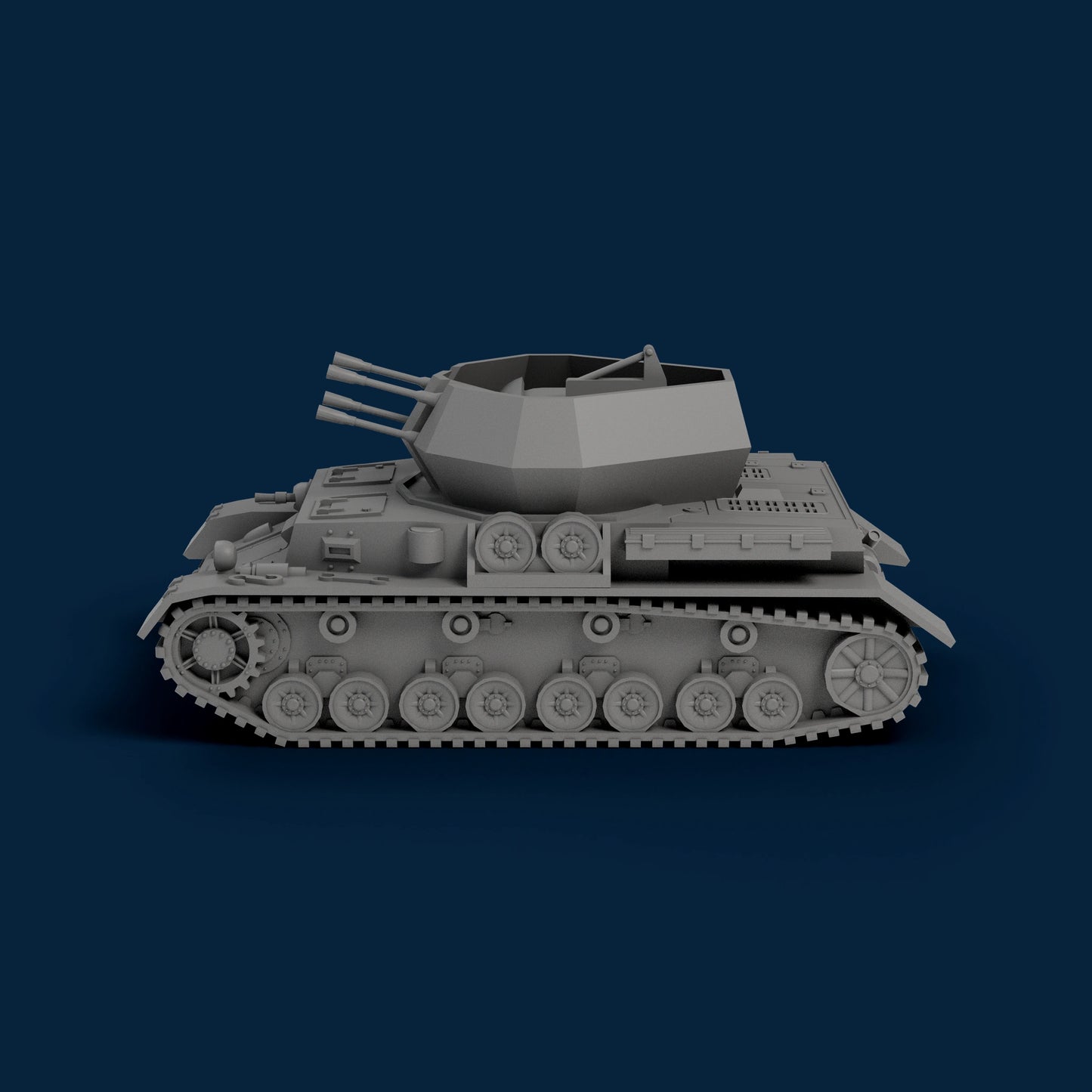 Flakpanzer IV Wirbelwind Miniature
