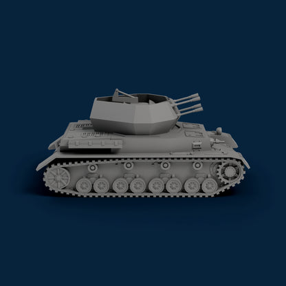 Flakpanzer IV Wirbelwind Miniature