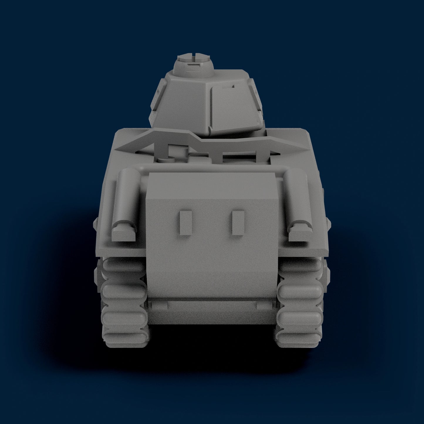 Flammwagen auf Pz B-2(f) Miniature