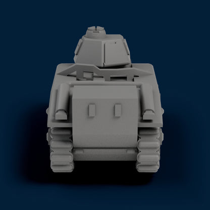 Flammwagen auf Pz B-2(f) Miniature