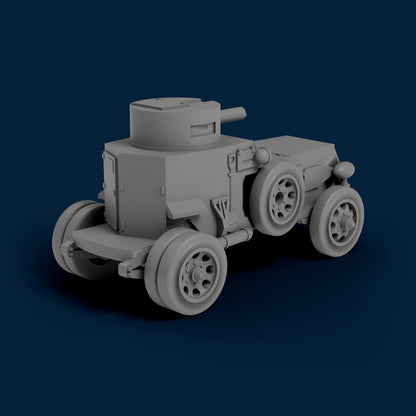 Franklin T7 Armored Car Miniature
