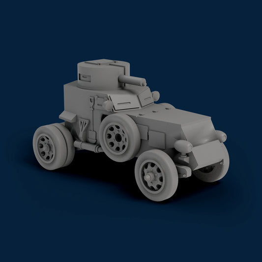 Franklin T7 Armored Car Miniature