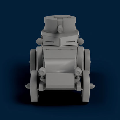 Franklin T7 Armored Car Miniature