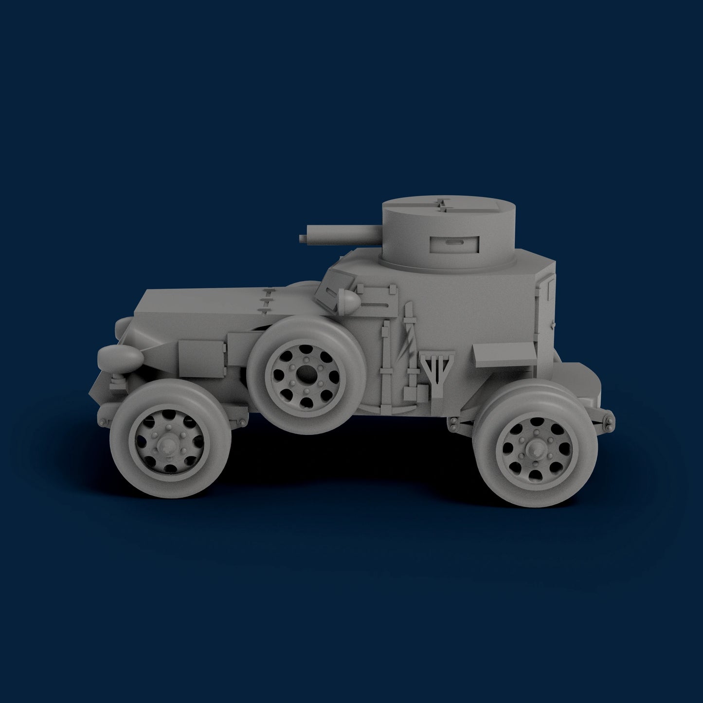Franklin T7 Armored Car Miniature