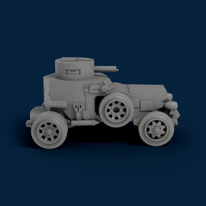Franklin T7 Armored Car Miniature