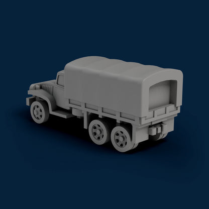 GMC CCKW 253 Steel Cab Closed Top Miniature