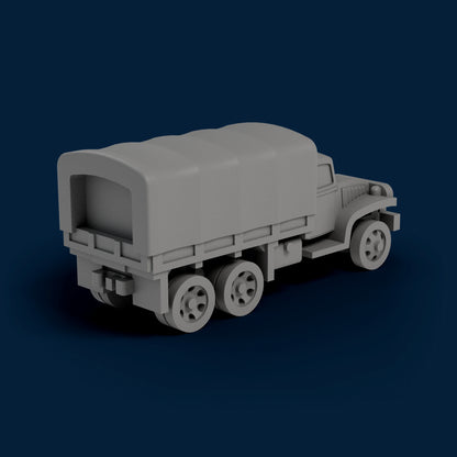 GMC CCKW 253 Steel Cab Closed Top Miniature