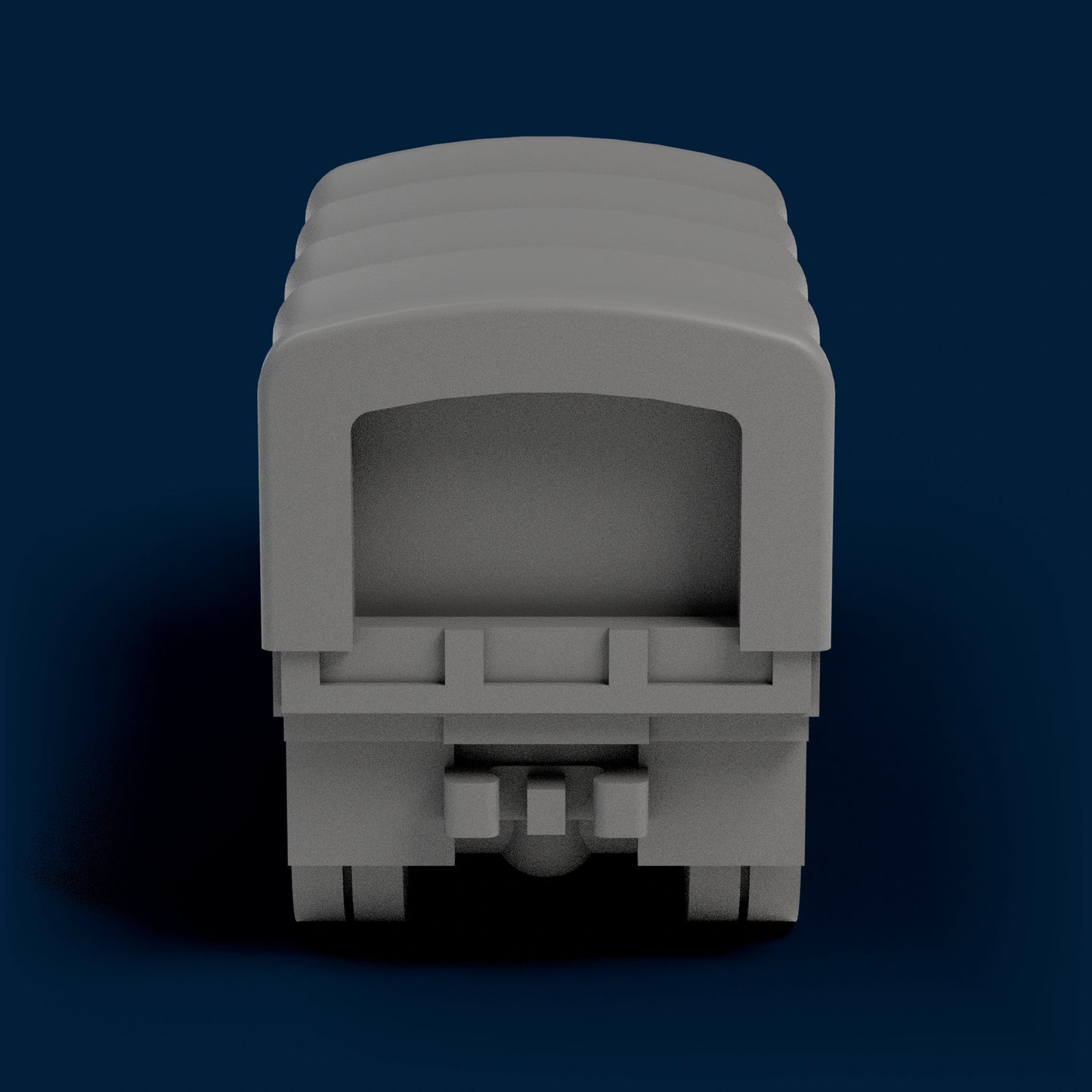 GMC CCKW 253 Steel Cab Closed Top Miniature