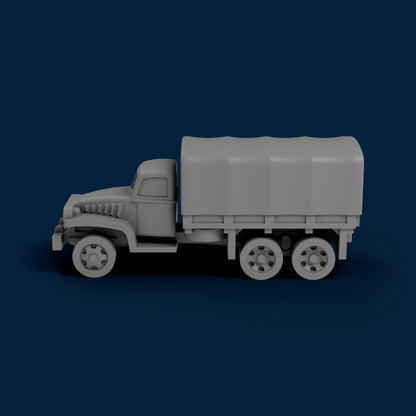 GMC CCKW 253 Steel Cab Closed Top Miniature