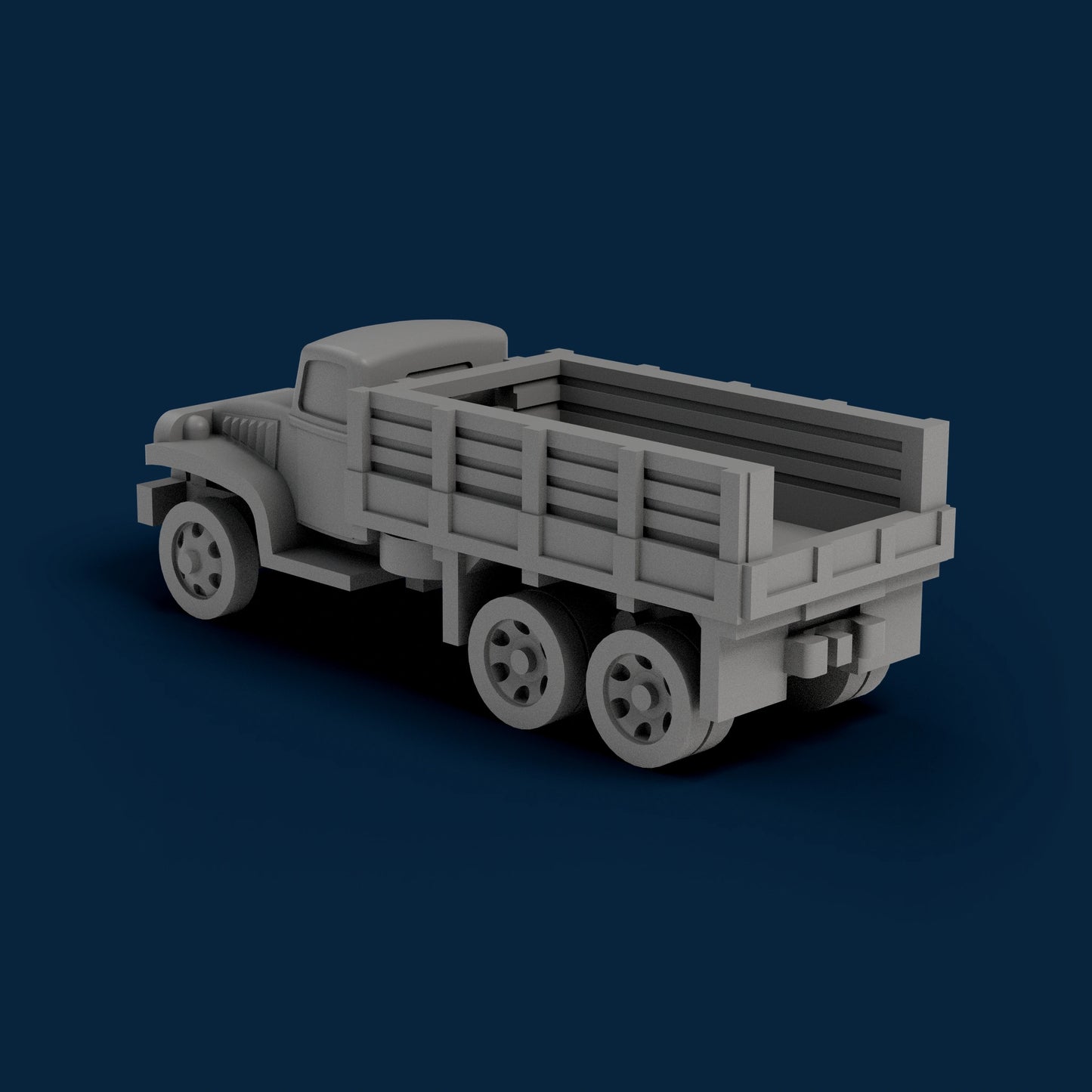 GMC CCKW 253 Steel Cab Open Top Miniature