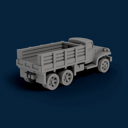 GMC CCKW 253 Steel Cab Open Top Miniature