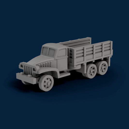GMC CCKW 253 Steel Cab Open Top Miniature