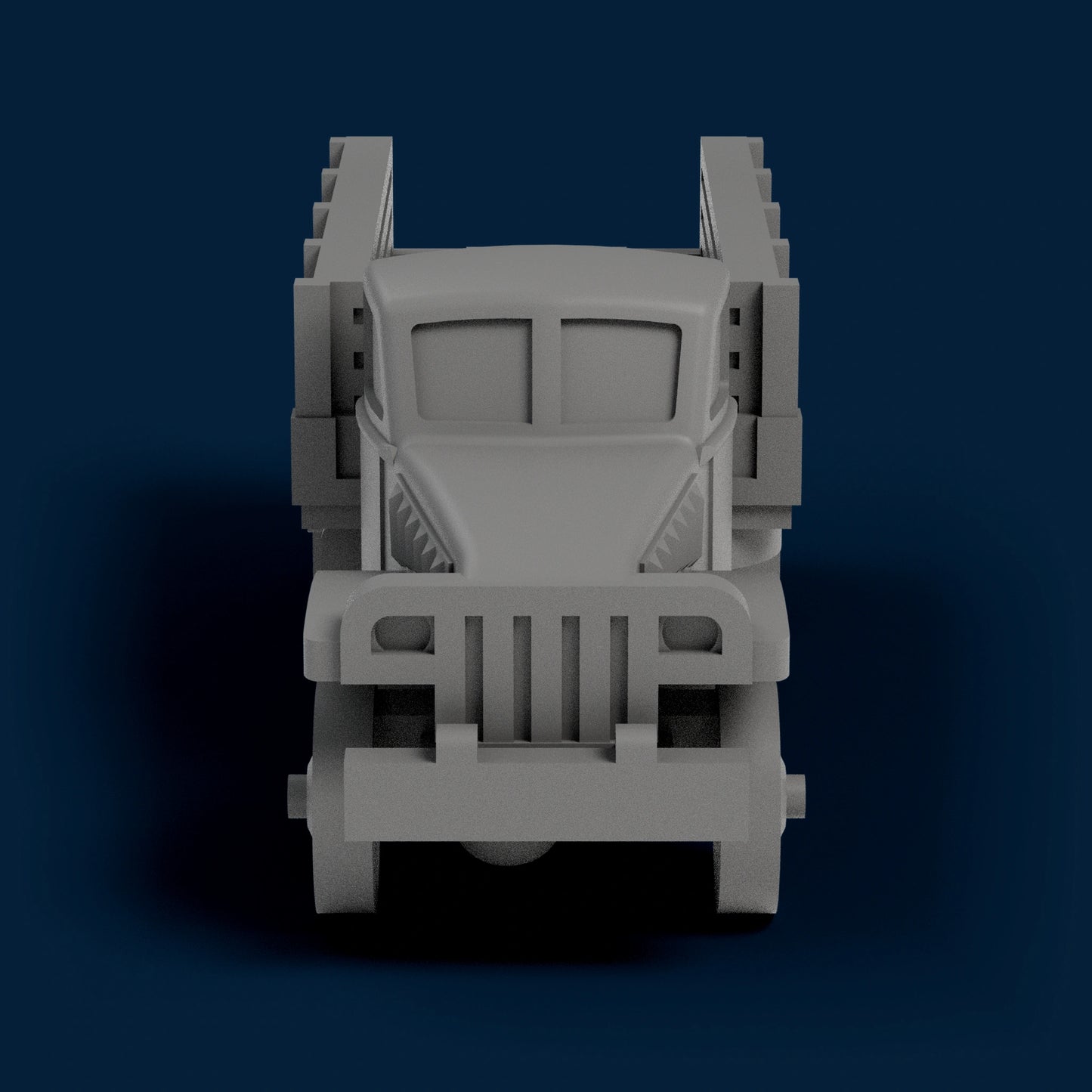 GMC CCKW 253 Steel Cab Open Top Miniature