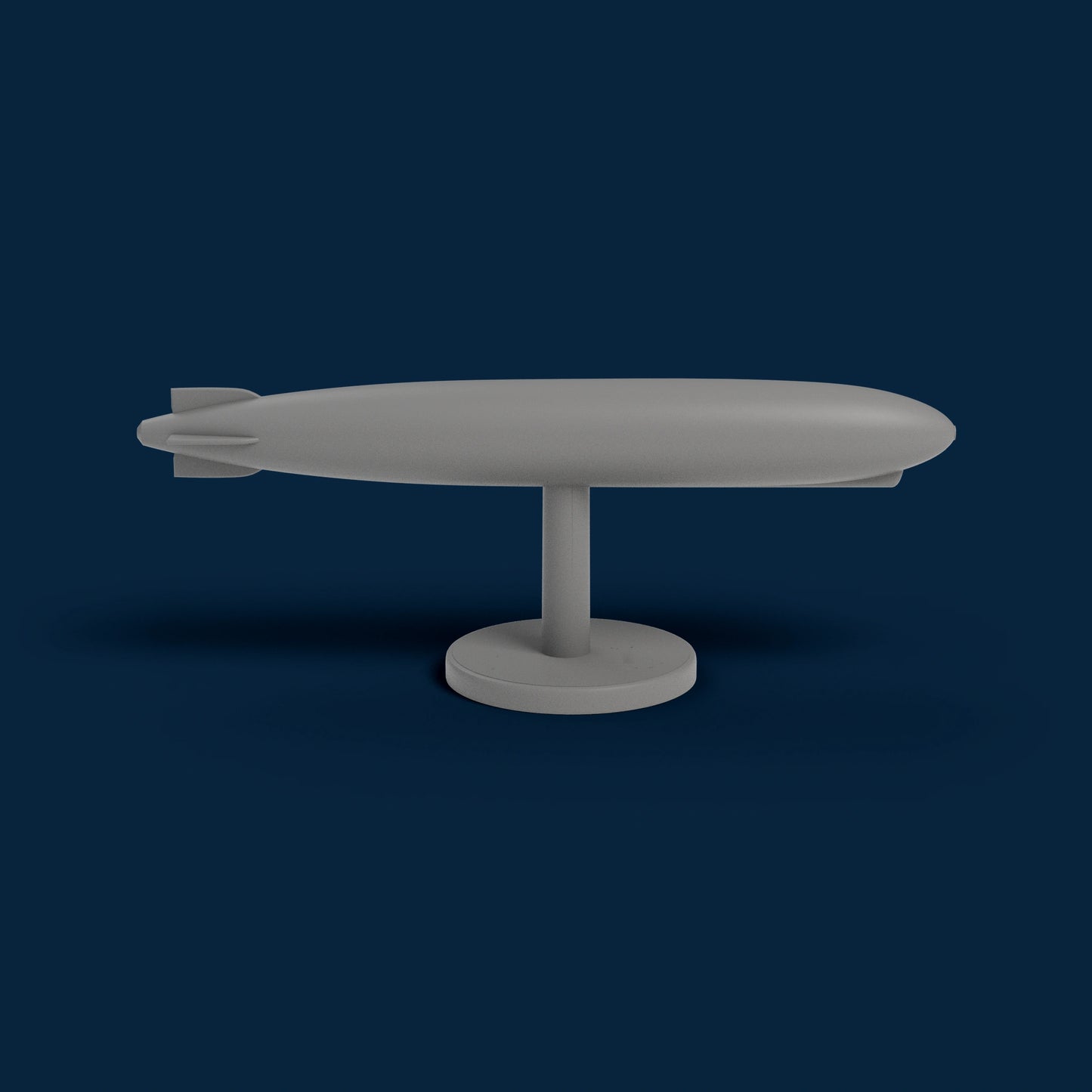 Graf Zepplin with Base Miniature