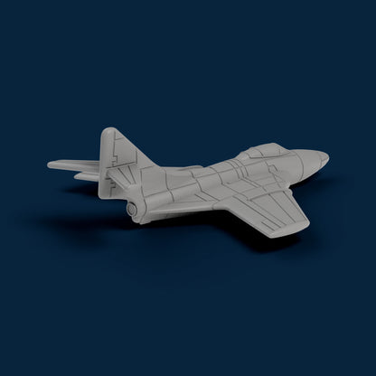 Grumman F9F Cougar Early Miniature