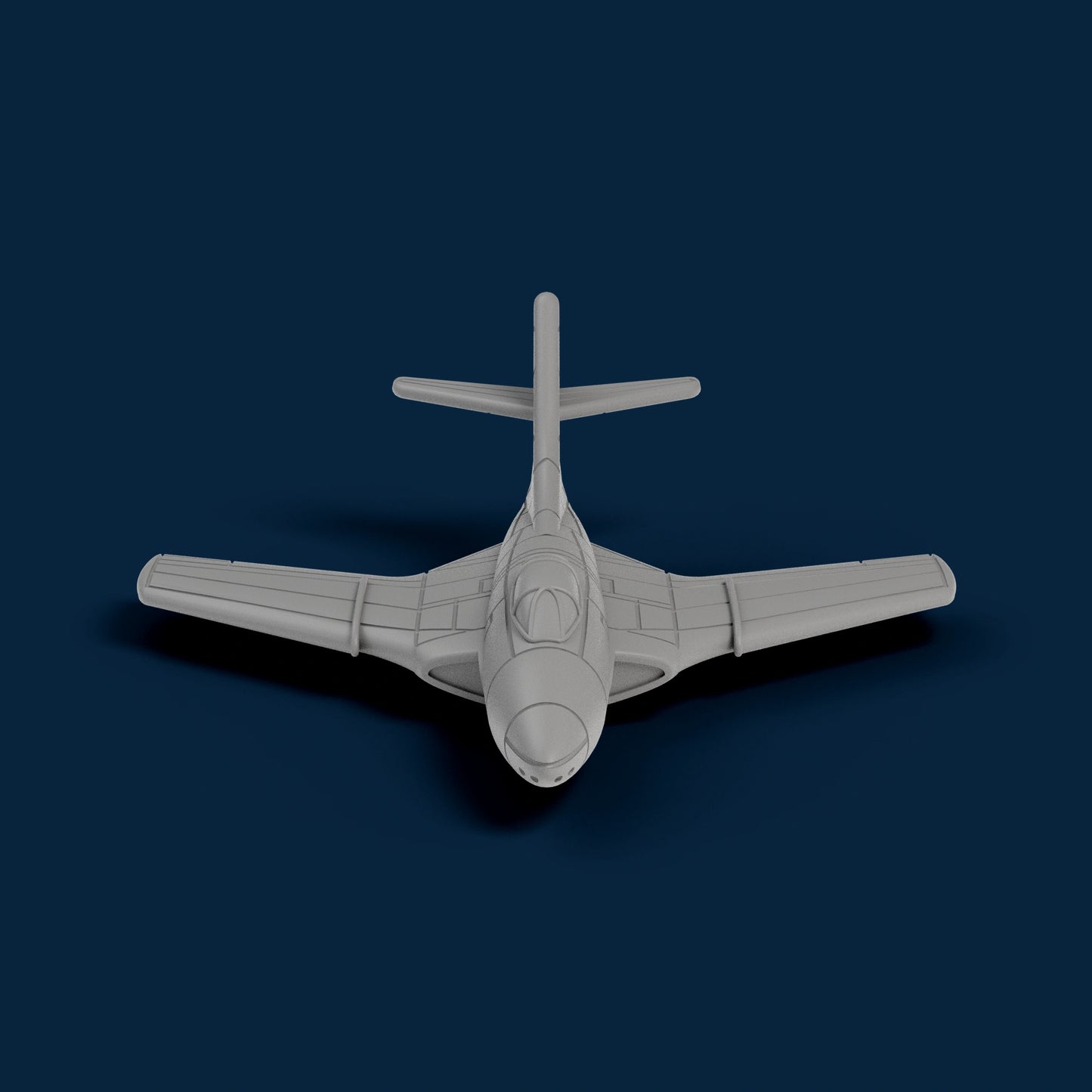 Grumman F9F Cougar Early Miniature