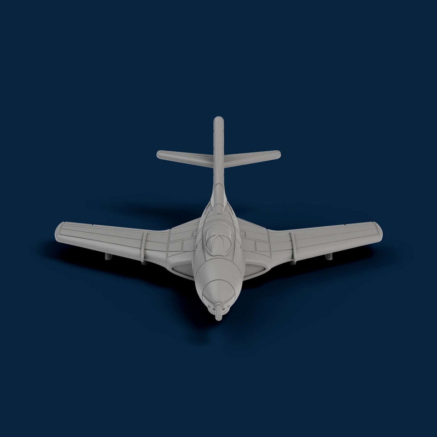 Grumman F9F Cougar Late Miniature