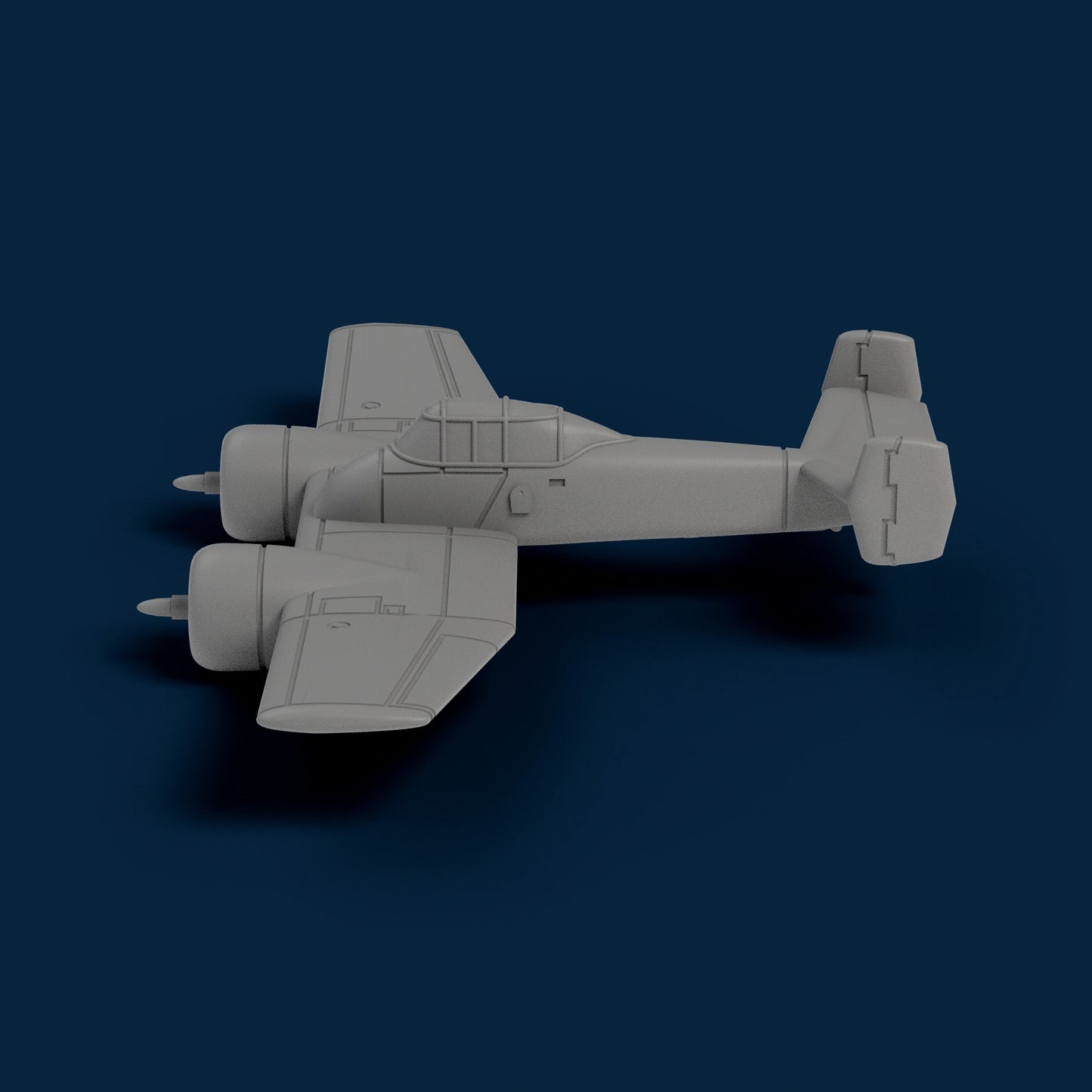 Grumman XF5F Skyrocket (Early) Miniature