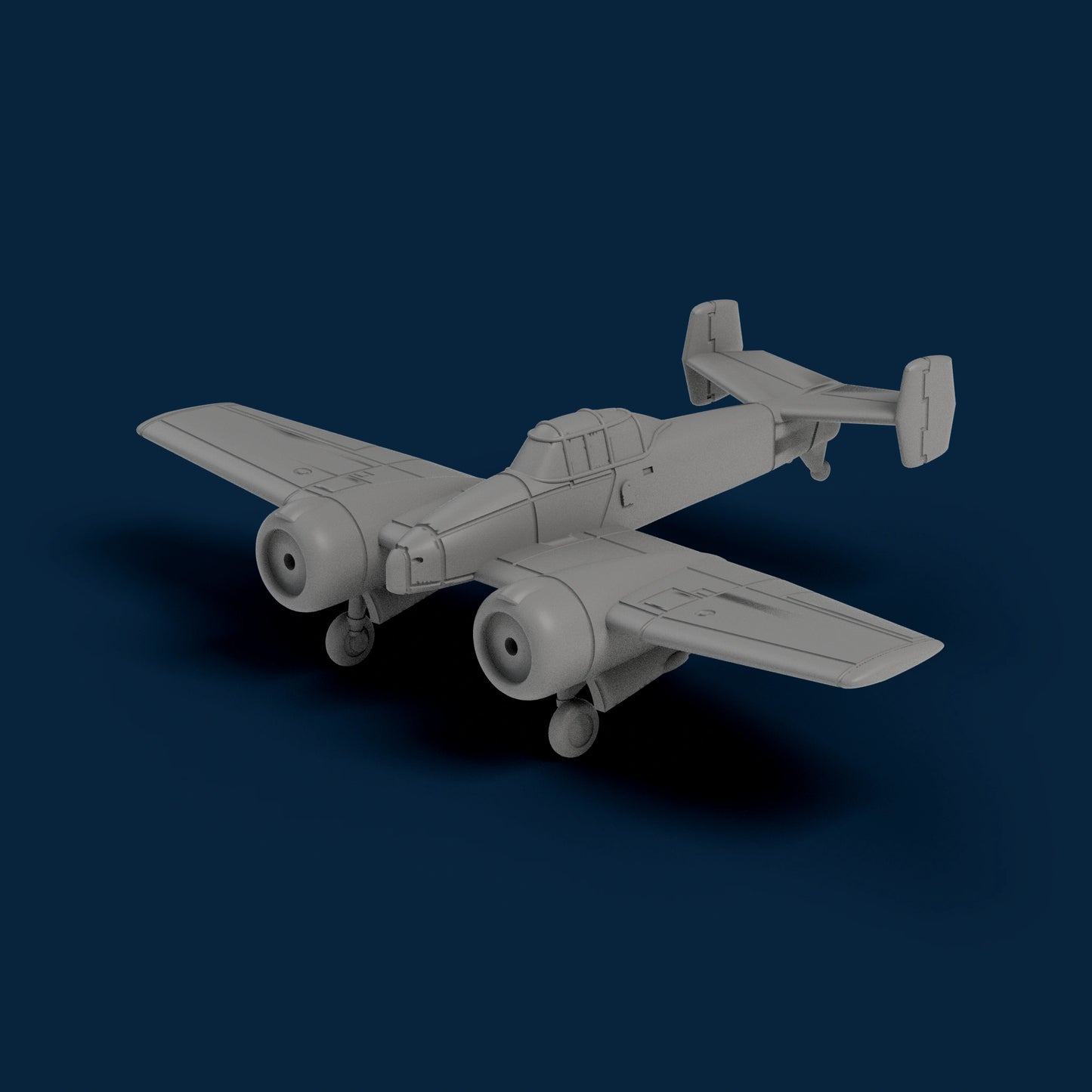 Grumman XF5F Skyrocket with Landing Gear (late) Miniature
