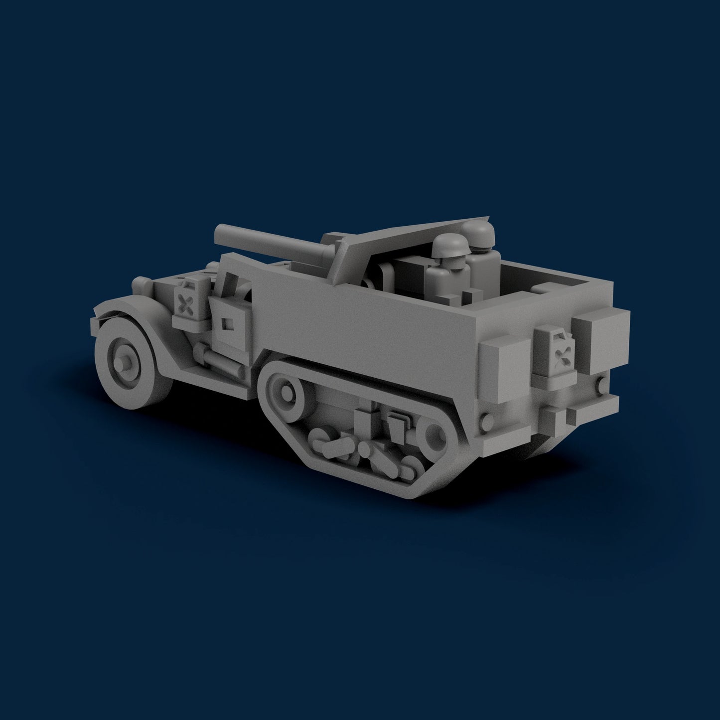 Half Track SU-57 Miniature