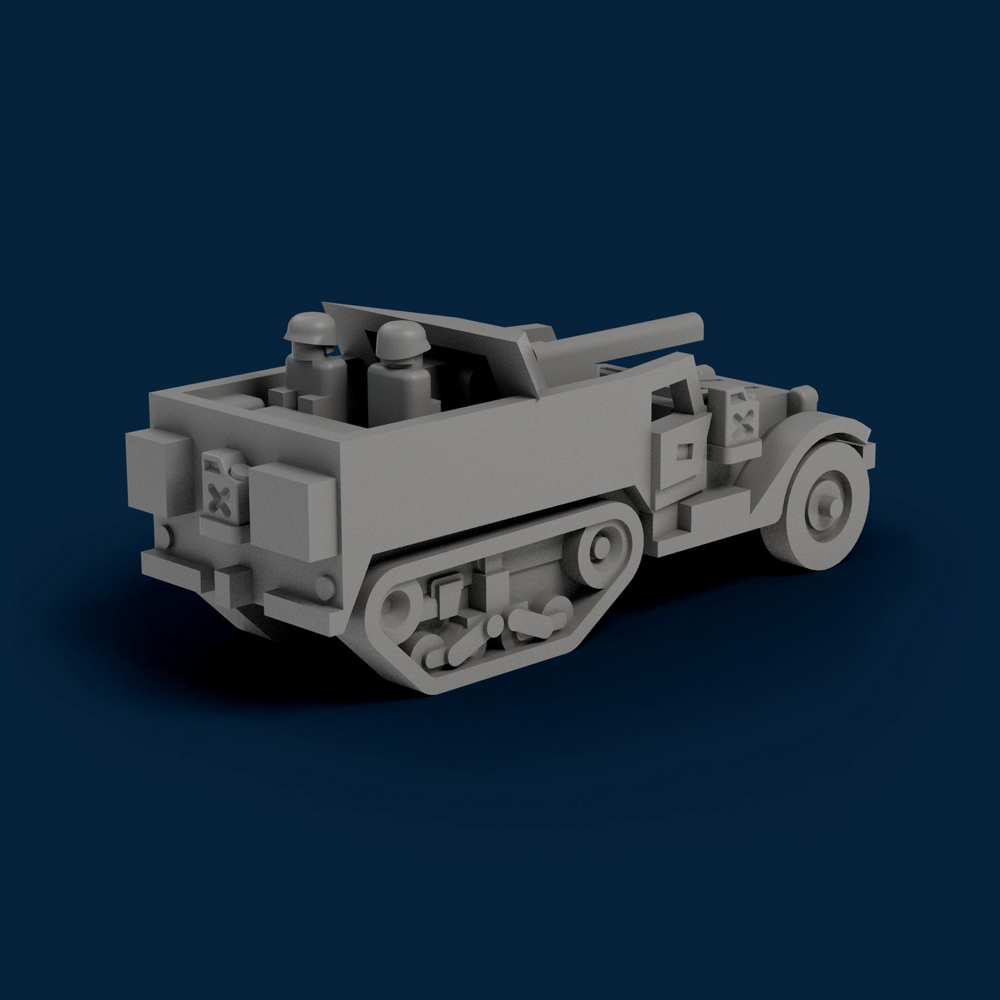 Half Track SU-57 Miniature