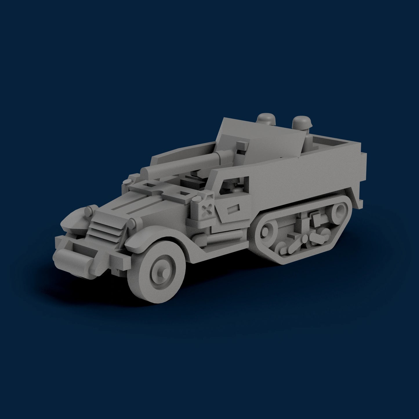 Half Track SU-57 Miniature