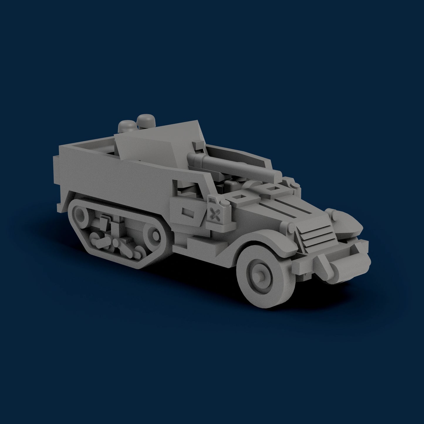 Half Track SU-57 Miniature