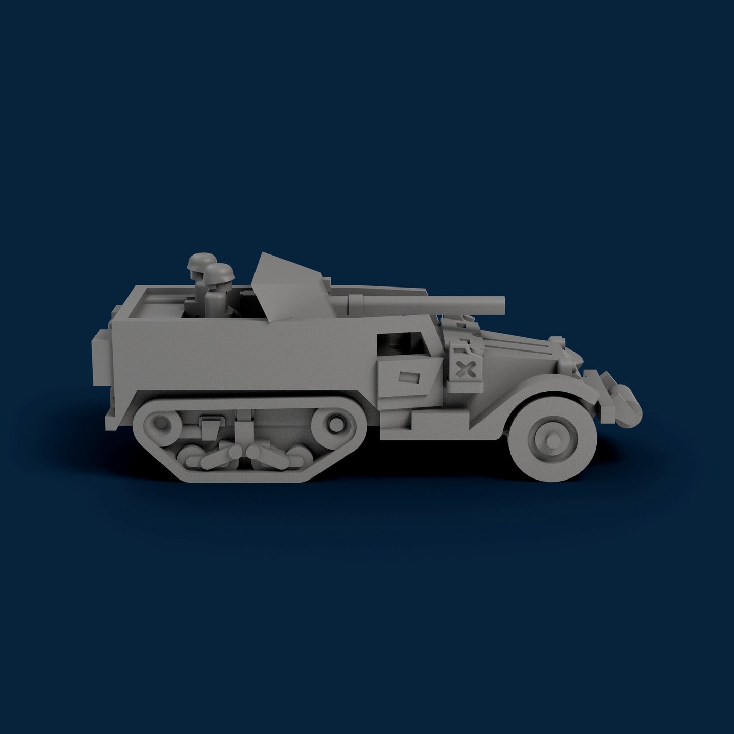 Half Track SU-57 Miniature