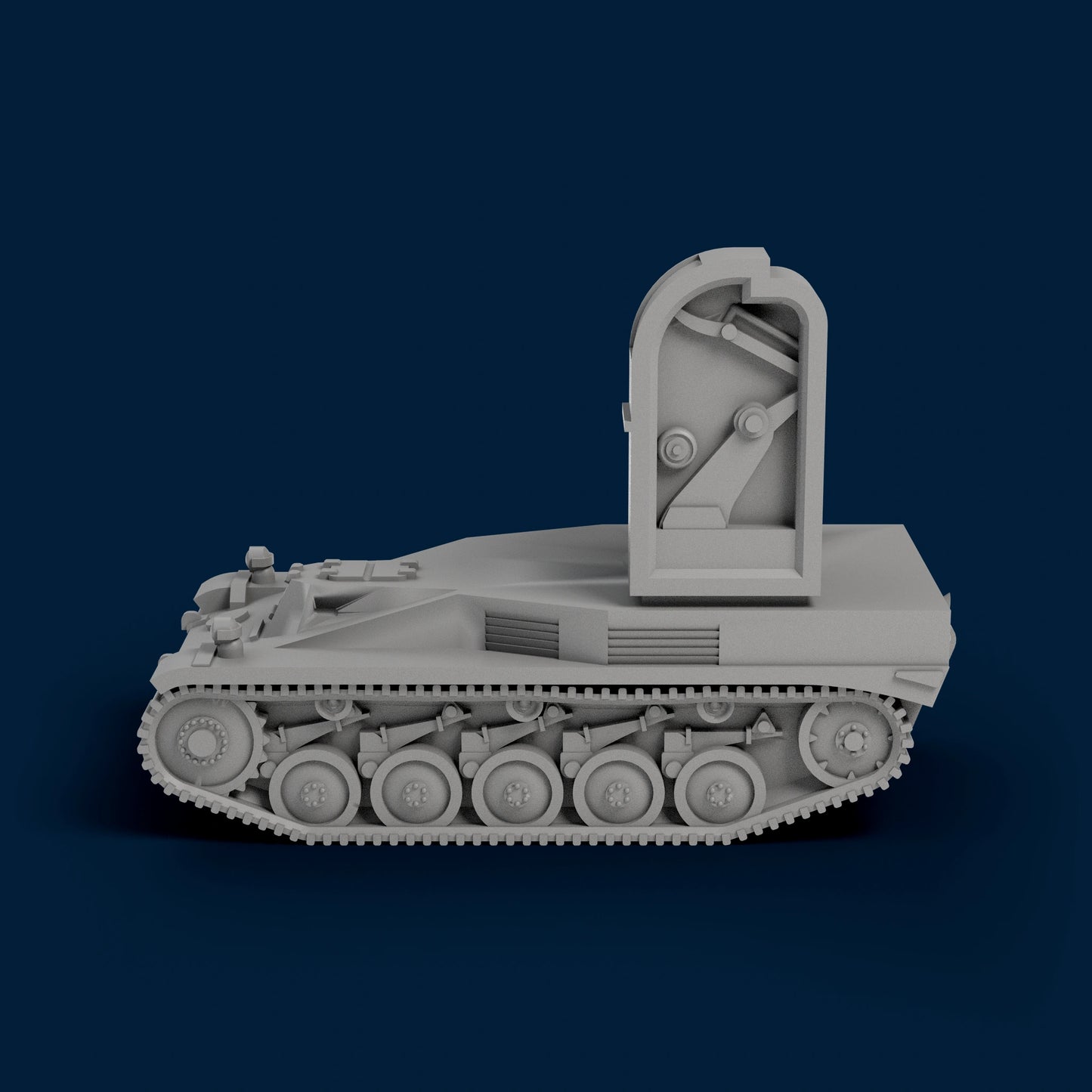 Henschel Hs 297 Fohn-Gerat auf Wespe Miniature