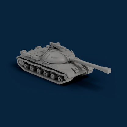 IS-3 With MG Miniature