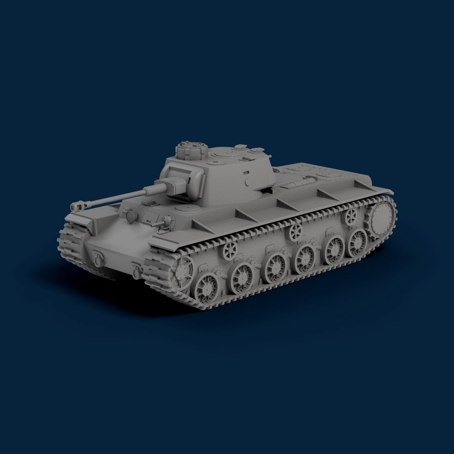 KV-I Catured Miniature