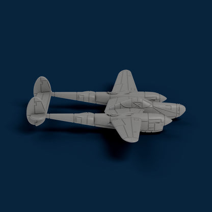 Lockheed P-38 Droop Snoot Miniature