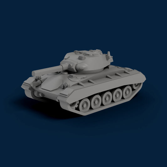 M24 Chaffee Mudguard Miniature