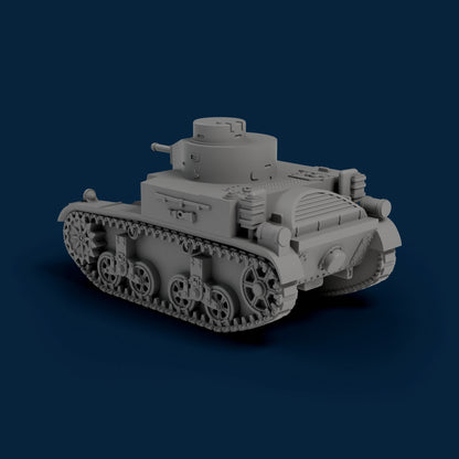 M2A1 Light Tank Miniature