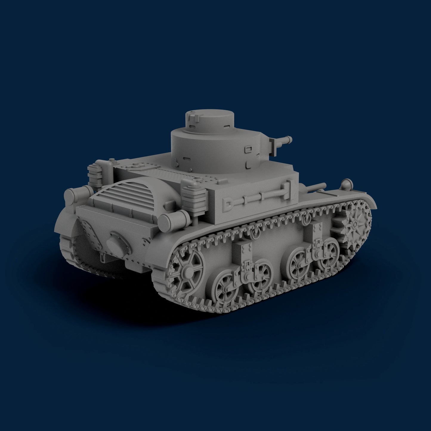 M2A1 Light Tank Miniature