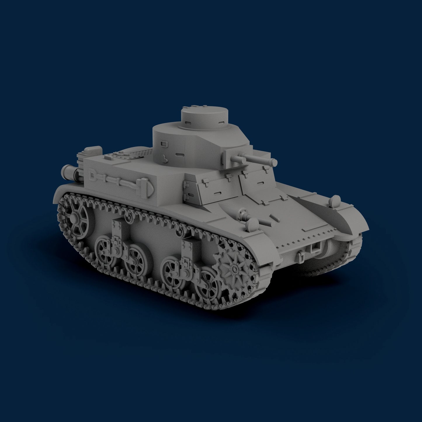 M2A1 Light Tank Miniature