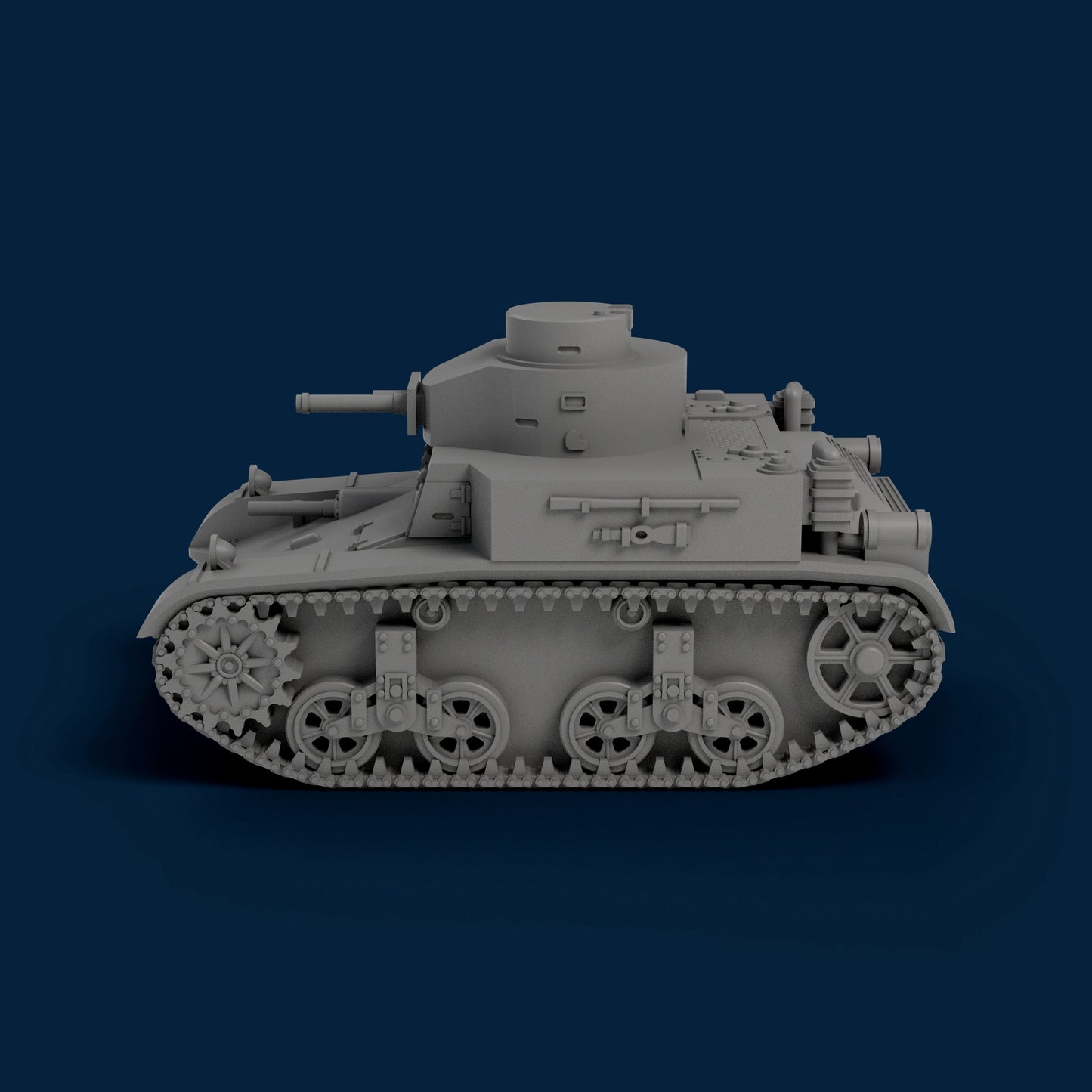 M2A1 Light Tank Miniature