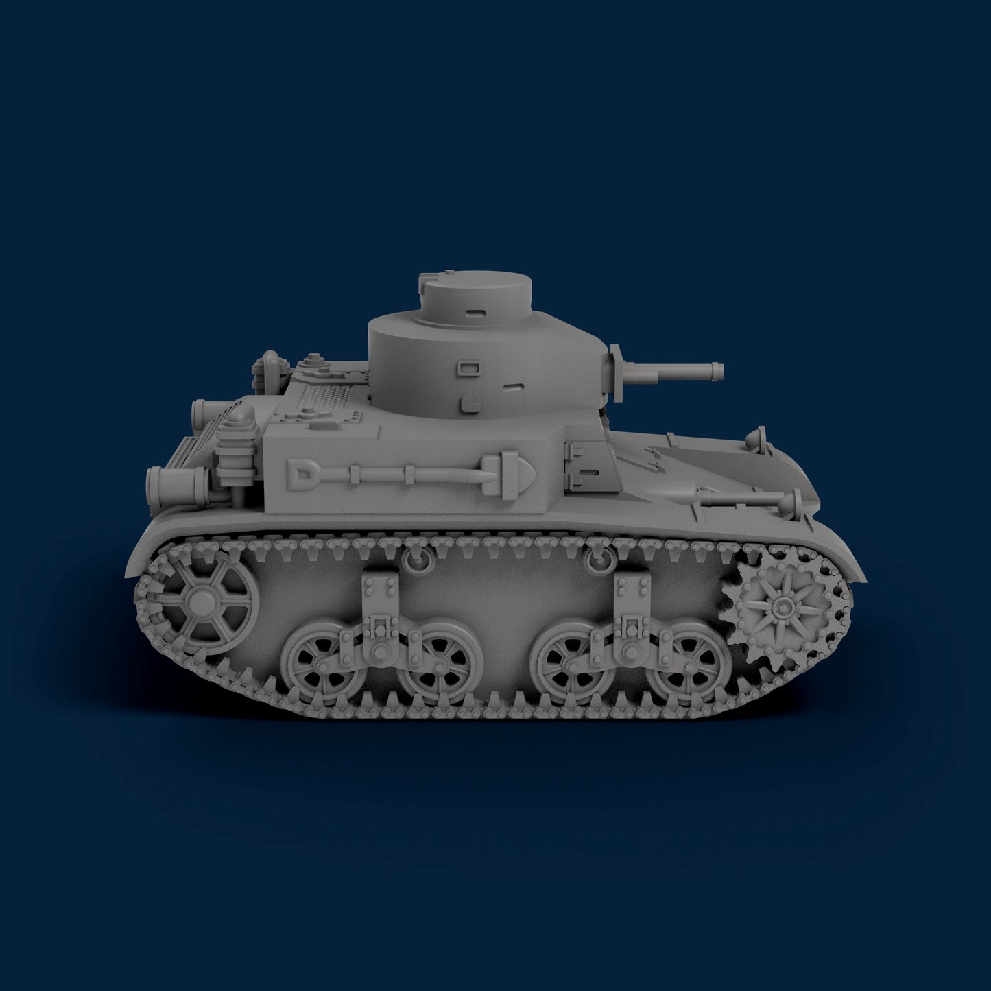 M2A1 Light Tank Miniature